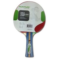 Galda tenisa rakete Tunturi Tabletennis Bat Comp, 1 gab., dažādas krāsas цена и информация | Ракетки для настольного тенниса, чехлы и наборы | 220.lv