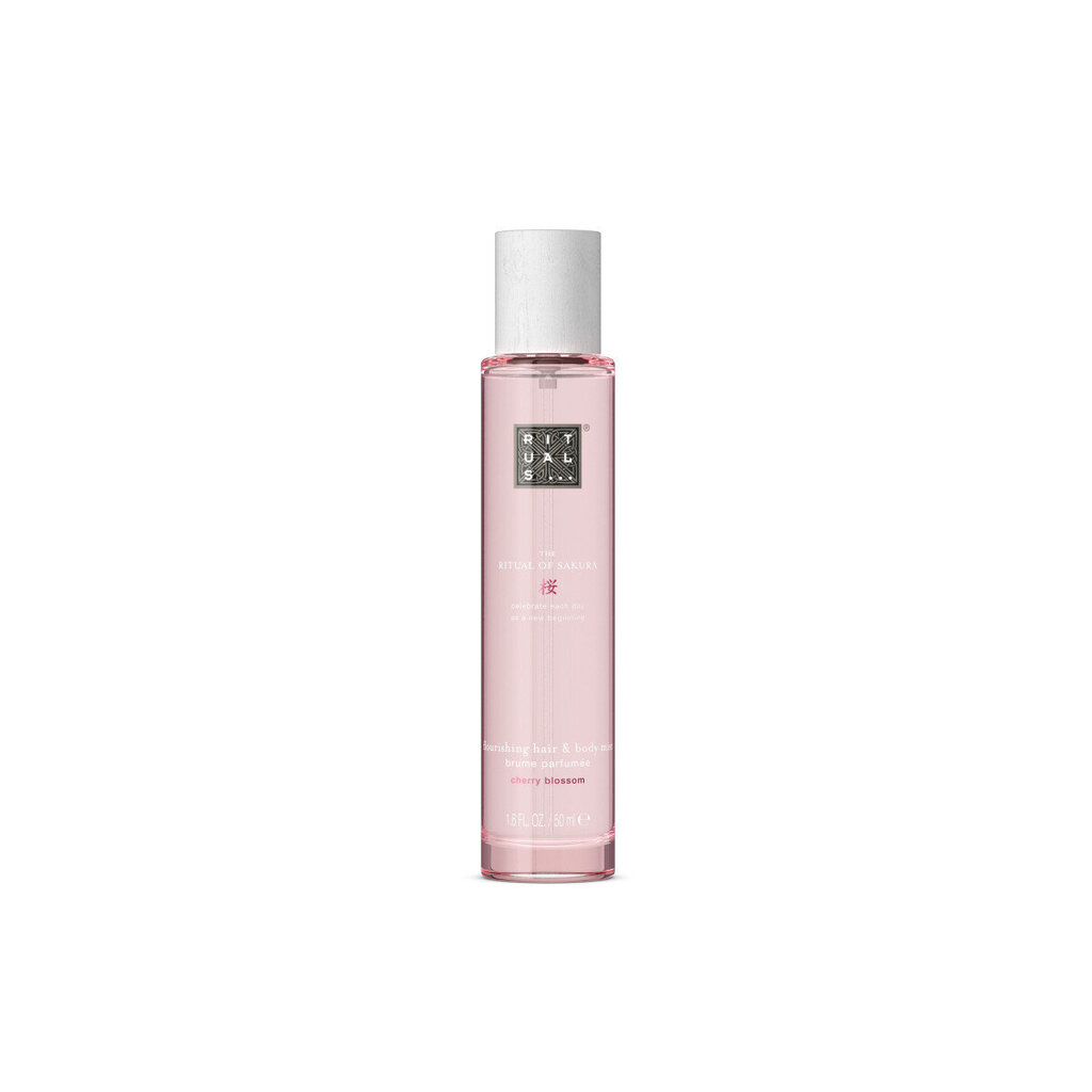 Matu un ķermeņa migla Rituals The Ritual of Sakura Hair & Body Mist, 50 ml cena un informācija | Parfimēta sieviešu kosmētika | 220.lv