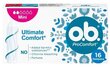 O.B. ProComfort, Sieviešu Higiēnas Tamponi, Mini Izmērs, Iepakojumā 16 gab. цена и информация | Tamponi, higiēniskās paketes, ieliktnīši | 220.lv