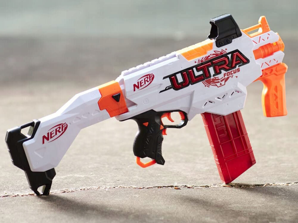 Nerf Ultra Focus lielais ieroču komplekts, putupolistirola lodes cena un informācija | Rotaļlietas zēniem | 220.lv