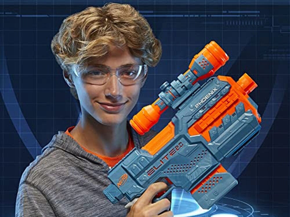 Automātiskā Nerf Elite 2.0 Phoenix pistole cena un informācija | Rotaļlietas zēniem | 220.lv