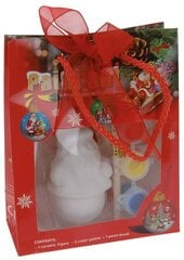 Krāsojama rotaļlieta Artmaker, Ziemassvētku figūriņa cena un informācija | Modelēšanas un zīmēšanas piederumi | 220.lv