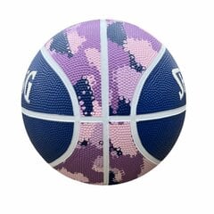 Баскетбольный мяч Commander Solid  Spalding Solid Purple 6 Years цена и информация | Баскетбольные мячи | 220.lv