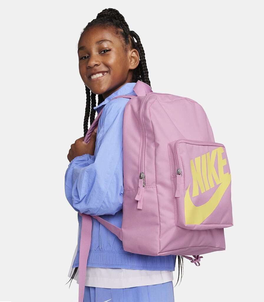 Mugursoma Nike Classic(16L) BA5928*629, gaiši rozā цена и информация | Skolas somas | 220.lv