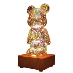 Art Deco galda lampa Bear cena un informācija | Galda lampas | 220.lv