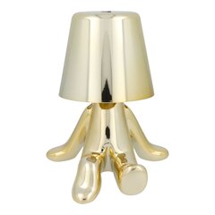 Art Deco galda lampa Gold Man 9 цена и информация | Настольные лампы | 220.lv