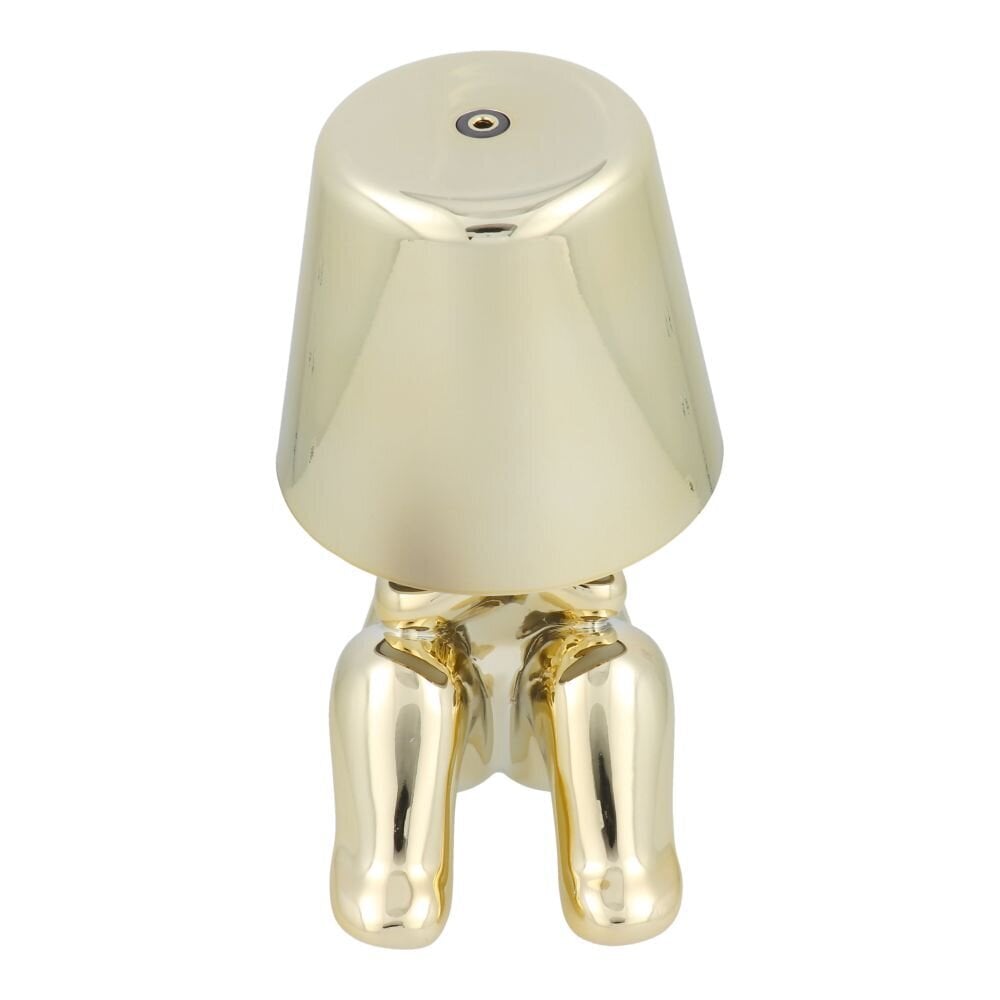 Art Deco galda lampa Gold Man 4 cena un informācija | Galda lampas | 220.lv