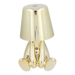 Art Deco galda lampa Gold Man 5 cena un informācija | Galda lampas | 220.lv