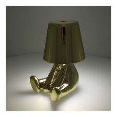 Art Deco galda lampa Gold Man 5 цена и информация | Настольные лампы | 220.lv