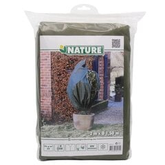 Nature augu ziemas pārsegs, 70 g/m², zaļš, 1,5x2 m цена и информация | Набор садовых инструментов | 220.lv