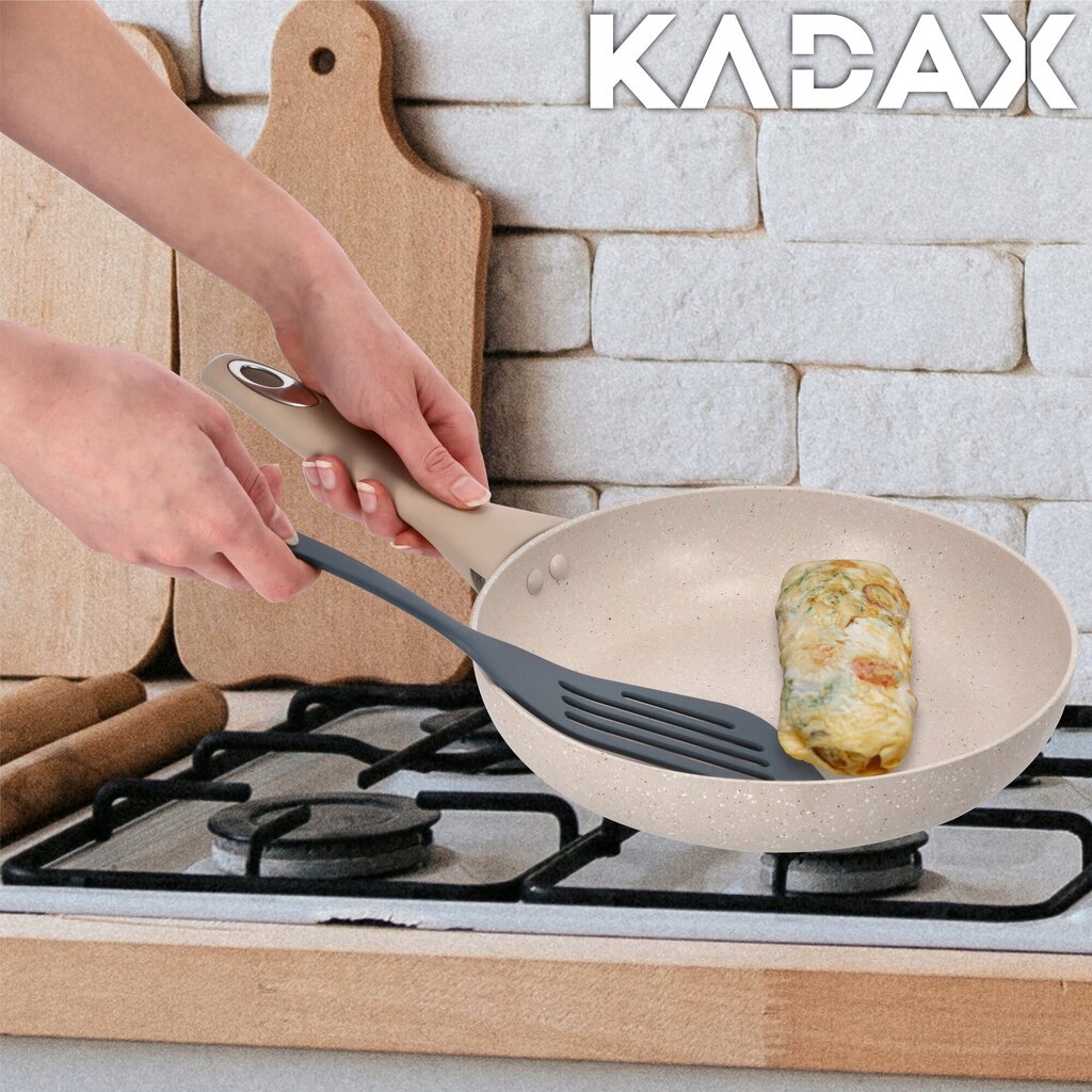 Dziļa, nepiedegoša indukcijas panna 24 cm cena un informācija | Pannas | 220.lv