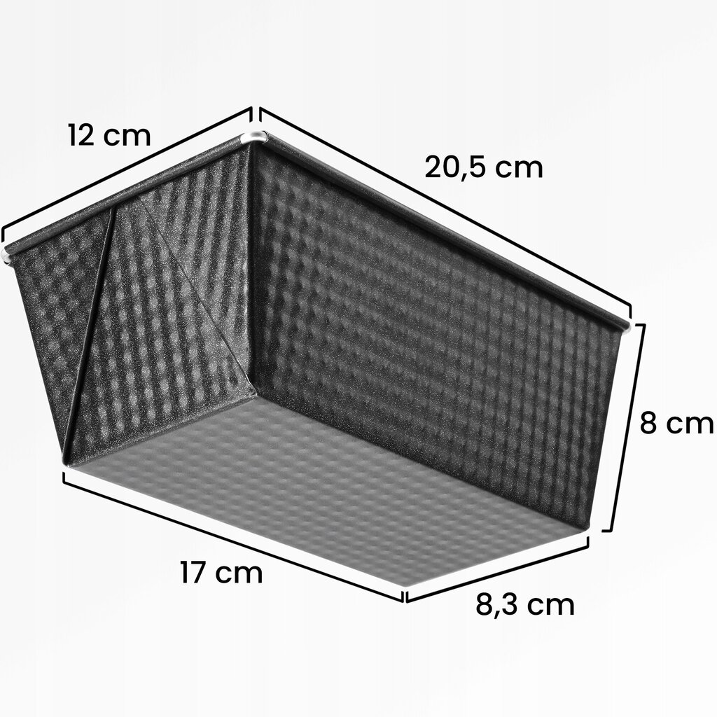 Cepamā plāts Maizes cepšanas forma Kūkas forma 20 cm cena un informācija | Cepamais papīrs, trauki, formas | 220.lv