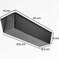 Cepamā plāts Maizes cepšanas forma Kūkas forma 35 cm cena un informācija | Cepamais papīrs, trauki, formas | 220.lv