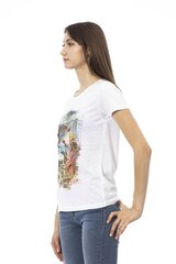 Trussardi Action - 2BT16 - White 2BT16_001WHITE-XXL cena un informācija | T-krekli sievietēm | 220.lv