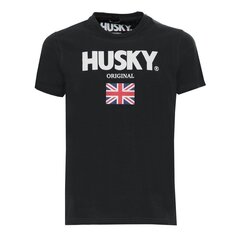 Husky - HS23BEUTC35CO177-JOHN - Black HS23BEUTC35CO177-JOHN-C002-F5-56 cena un informācija | Vīriešu T-krekli | 220.lv