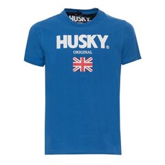 Husky - HS23BEUTC35CO177-JOHN - Blue HS23BEUTC35CO177-JOHN-C329-F5-56 cena un informācija | Vīriešu T-krekli | 220.lv