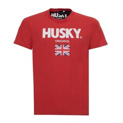 Husky - HS23BEUTC35CO177-JOHN - Red HS23BEUTC35CO177-JOHN-C390-F5-58 цена и информация | Мужские футболки | 220.lv