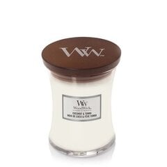 WoodWick Coconut & Tonka Vase (coconut and tonka) - Scented candle 275.0g cena un informācija | Sveces un svečturi | 220.lv