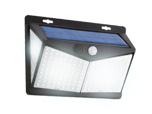 LTC Солнечный 40W 600lm 3D SMD LED IP65 Настенный светильник c PIR сэнсором встроенной солнечной панелю + аккумулятор цена и информация | Уличное освещение | 220.lv