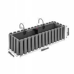 Potons augiem 58 cm x 18 x 16,2 cm cena un informācija | Puķu podi | 220.lv