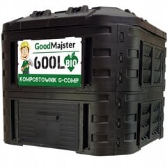 Komposta kaste goodmajster 600 l цена и информация | Уличные контейнеры, контейнеры для компоста | 220.lv