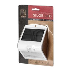 Āra sienas lampa SILOE LED 1,5W 4000K ar kustības detektoru OR-SL-6083WLR4 balta cena un informācija | Āra apgaismojums | 220.lv