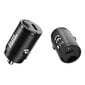 Silver Monkey PD-CPCT30-SM 30W 1x USB-C PD car charger - black цена и информация | Auto 12V el. piederumi | 220.lv