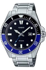 Casio - MDV-107D - Grey MDV-107D-1A2 цена и информация | Мужские часы | 220.lv