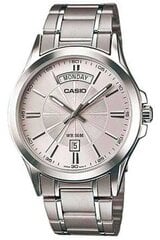 Casio - MTP-1381D - Grey MTP-1381D-7A цена и информация | Мужские часы | 220.lv