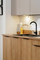 NOVO apakšējais virtuves skapis 40 cm, matēts pelēks цена и информация | Virtuves skapīši | 220.lv