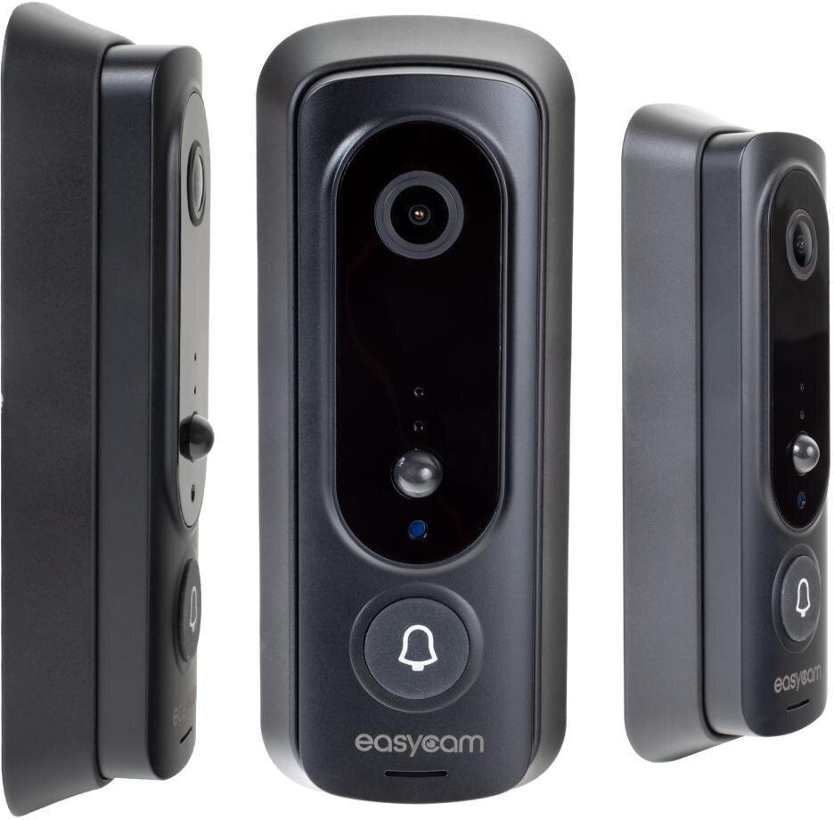 Bezvadu durvju zvans ar kameru WiFi Tuya EasyCam EC-VDB2 cena un informācija | Domofoni | 220.lv