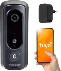 Bezvadu durvju zvans ar kameru WiFi Tuya EasyCam EC-VDB2 цена и информация | Домофоны | 220.lv