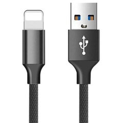 Кабель USB - Lightning серый 1,5 м VA0005 VAYOX цена и информация | Кабели для телефонов | 220.lv