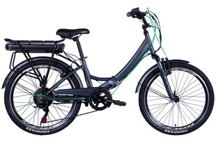 Elektrinis velosipēds Smart 24", grafīts cena un informācija | Elektrovelosipēdi | 220.lv