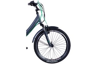 Elektrinis velosipēds Smart 24", grafīts цена и информация | Электровелосипеды | 220.lv