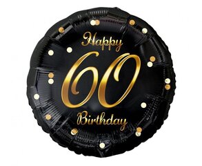 Фольгированный шар Beauty&Charm, "Happy birthday 60", размер 18" цена и информация | Шары | 220.lv