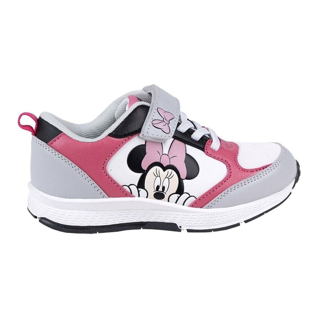 Sporta apavi meitenēm Minnie Mouse, pelēki цена и информация | Sporta apavi bērniem | 220.lv