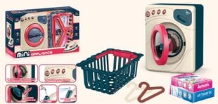 Bērnu veļas mašīna ar piederumiem Mini цена и информация | Игрушки для девочек | 220.lv