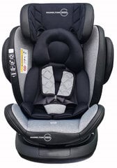 Automašīnas drošības sēdeklis   Hamilton 360º SPS Isofix, 0-36 kg, light grey new cena un informācija | Autokrēsliņi | 220.lv