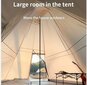 Tech Zone iramīda telts, bēša cena un informācija | Teltis | 220.lv