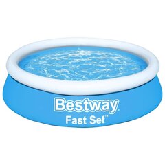 Piepūšamais baseins Bestway Fast Set, 183x51 cm cena un informācija | Baseini | 220.lv