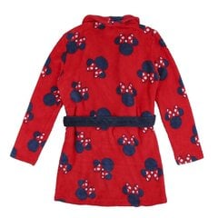 Детский халат Minnie Mouse Красный цена и информация | Пижамы, халаты для девочек | 220.lv