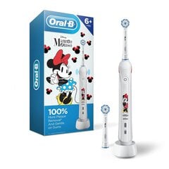 ORAL B JUNIOR ZOBU BIRSTE MINNIE MOUSE cena un informācija | Elektriskās zobu birstes | 220.lv