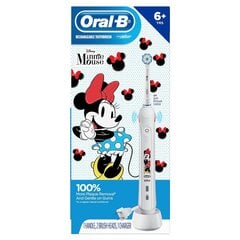 ORAL B JUNIOR ZOBU BIRSTE MINNIE MOUSE cena un informācija | Elektriskās zobu birstes | 220.lv