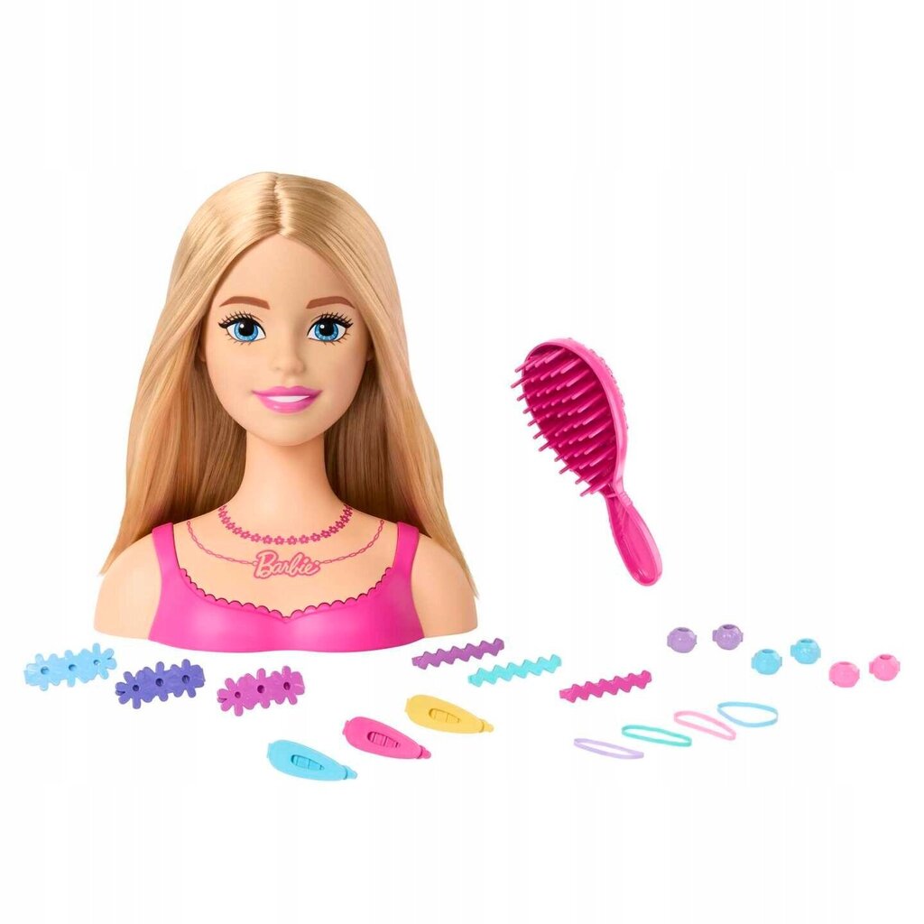 Lelle Barbie Styling Head Blondi Mati HMD88 cena un informācija | Rotaļlietas meitenēm | 220.lv