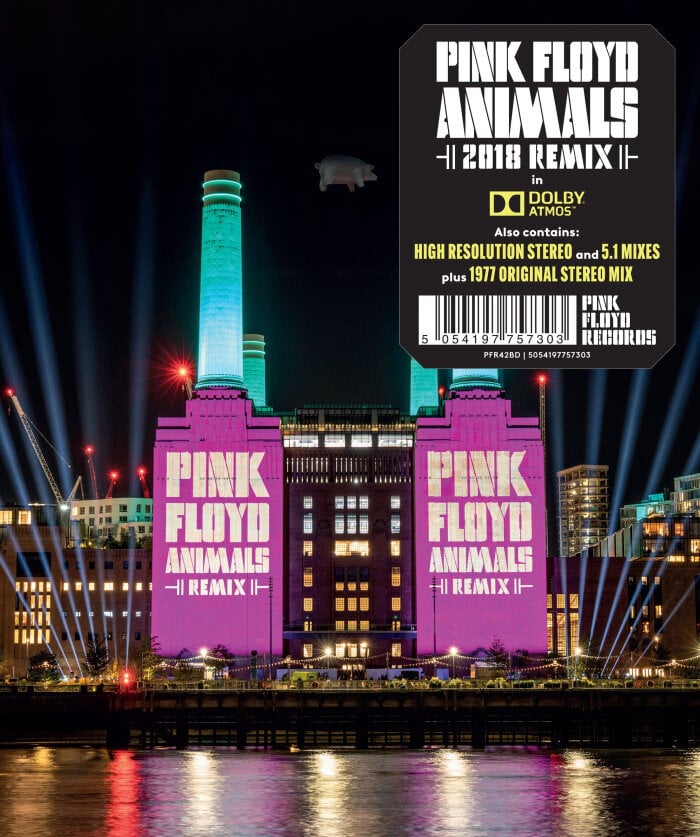 Vinila plate LP Pink Floyd - Animals, 2018 Remix, Dolby Atmos cena un informācija | Vinila plates, CD, DVD | 220.lv