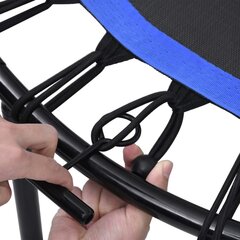 vidaXL fitnesa batuts ar rokturi, 122 cm цена и информация | Спортивные батуты | 220.lv