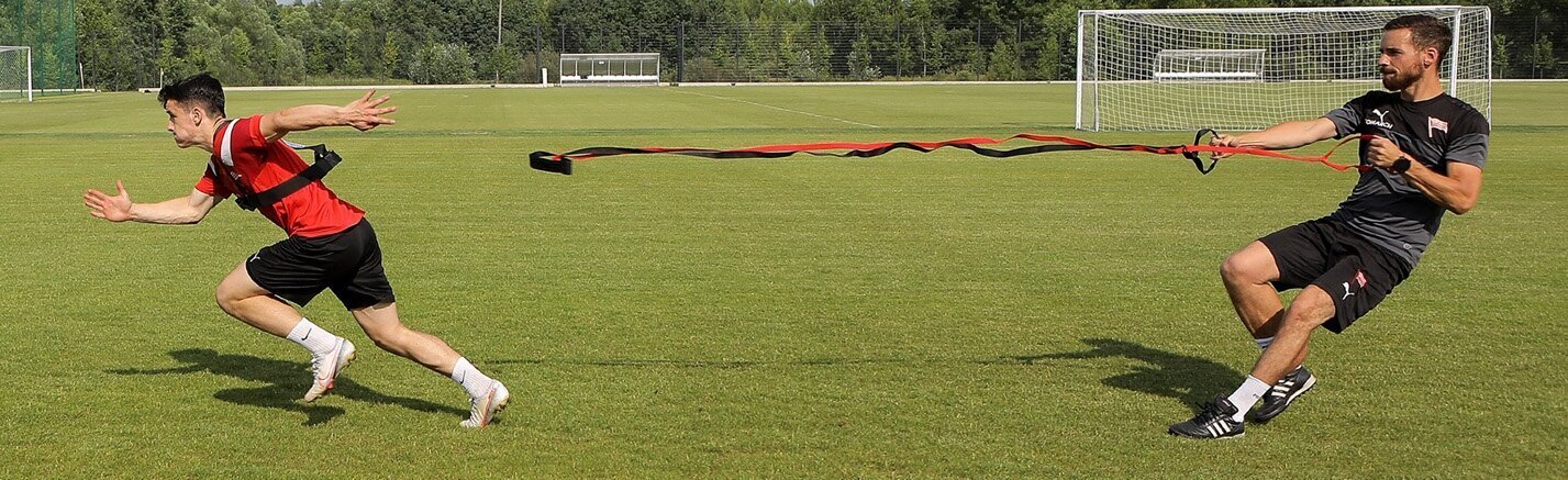 Ātruma treniņa josta Yakimasport, 270 cm, melna/sarkana цена и информация | Fitnesa gumijas, gredzeni | 220.lv