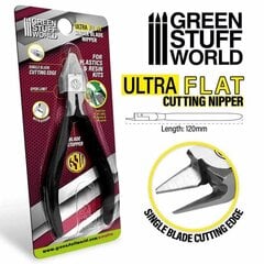 Green Stuff World 2759 - ULTRA FLAT Side blade nipper цена и информация | Принадлежности для рисования, лепки | 220.lv