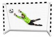 Futbola vārti Gockowiak Xboost, 300 x 200 x 90 cm цена и информация | Futbola vārti un tīkls | 220.lv